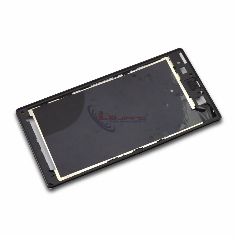Оригинальная передняя рамка Корпус пластина для Sony Z1 L39 L39h C6903 C6902 LCD промежуточная