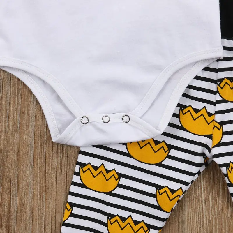 Симпатичные для новорожденных девочек принц одежда Playsuit Брюки для девочек наряды комплект боди для маленьких девочек одежда
