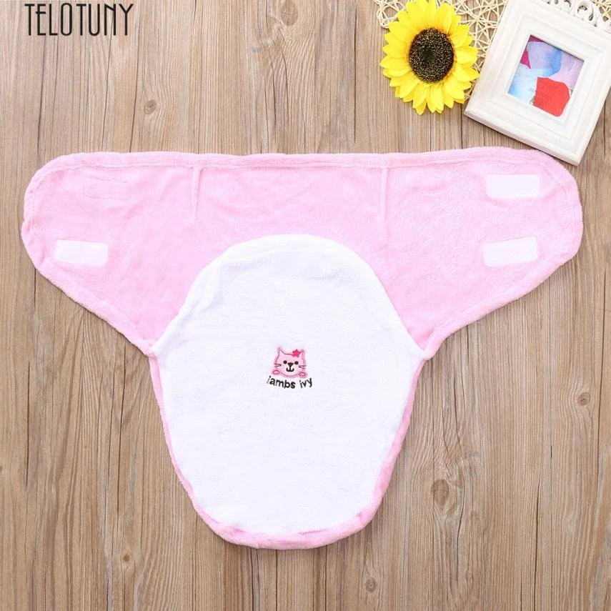 Telotuny Симпатичные мягкие высокое quanity для новорожденных пеленка для младенцев мягкий спальный Одеяло Обёрточная бумага спальный мешок Z0801