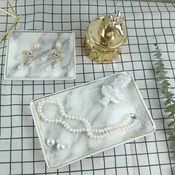 

Phnom Penh ceramic marble jewelry plate jewelry wedding display stand