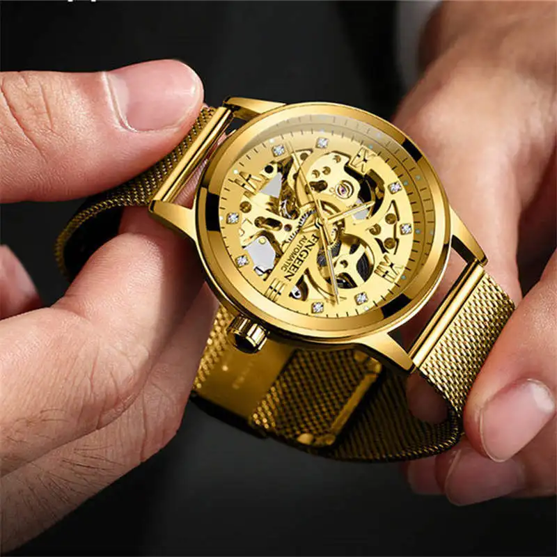FNGEEN ووتش الرجال الهيكل العظمي التلقائية الميكانيكية ووتش الذهب الهيكل العظمي خمر رجل ووتش الرجال ووتش الأعلى العلامة التجارية الفاخرة للما... FNGEEN ووتش الرجال الهيكل العظمي التلقائية الميكانيكية ووتش الذهب الهيكل العظمي خمر رجل ووتش الرجال ووتش الأعلى العلامة التجارية الفاخرة للما...