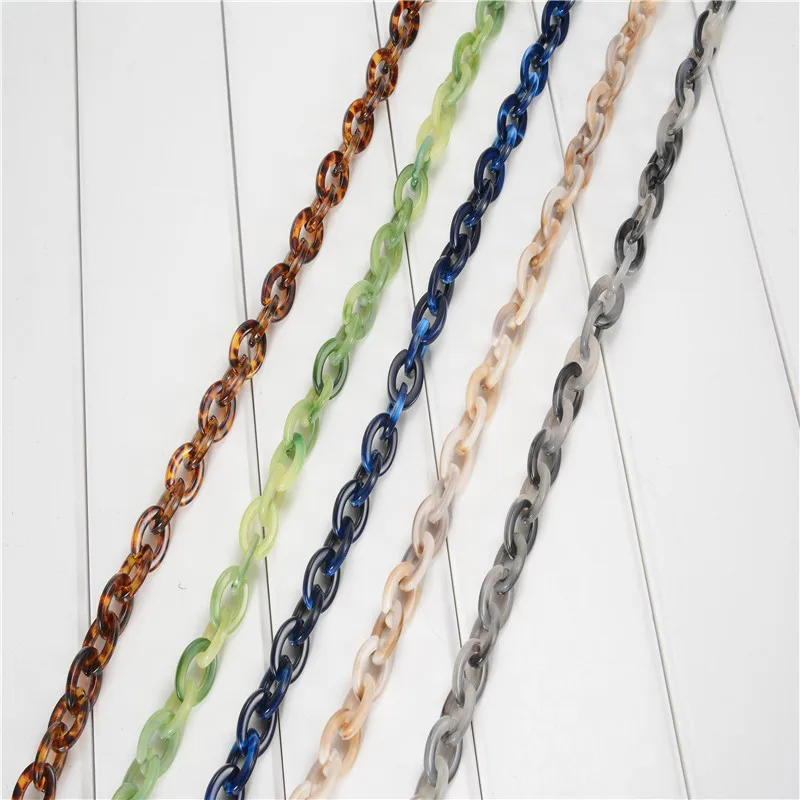 

60cm Detachable Replacement Shoulder Strap Bag Acrylic DIY Resin Handbag Chain Strap Women Necklace Accessories