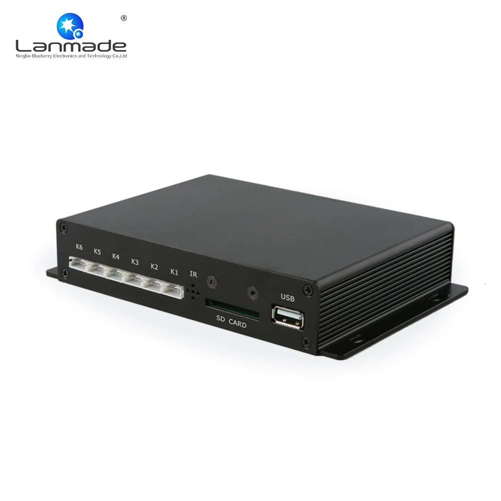 

Support various slide transition modes RS232 fashion store use hd video media player box