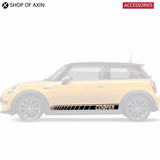 Car Door Rocker Panel Decoration Sticker Graphics For Mini Cooper