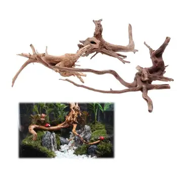 

Wood Natural Trunk Driftwood Tree Aquarium Fish Tank Plant Decoration Ornament