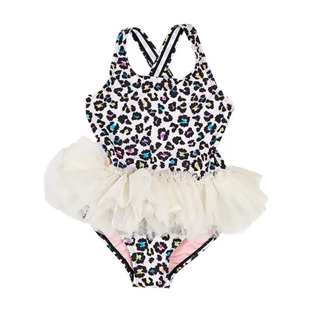 Baby Girls Dogs Cats Swimwear 2019 Girls TUTU Swimsuit Kids One Pieces