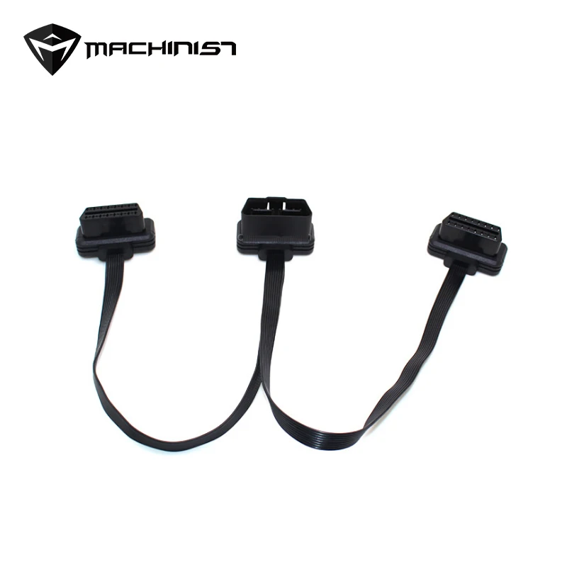 

30cm Car obd2 one point two Bluetooth elm327 split box flat line extension line Separation box