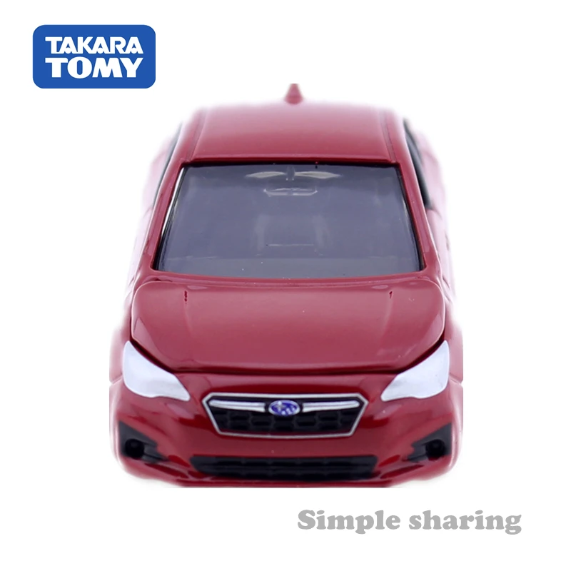 Takara TOMY TOMICA № 78 SUBARU IMPREZA набор моделей 1:63 миниатюрный литая машина забавные