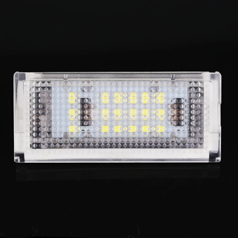 Urbanroad 2 шт./пара белый 3528 Led Подсветка регистрационного номера 6000k 12v лампа для подсветки номерного знака для BMW E46 4D 323i 325i 328i Plug& Play