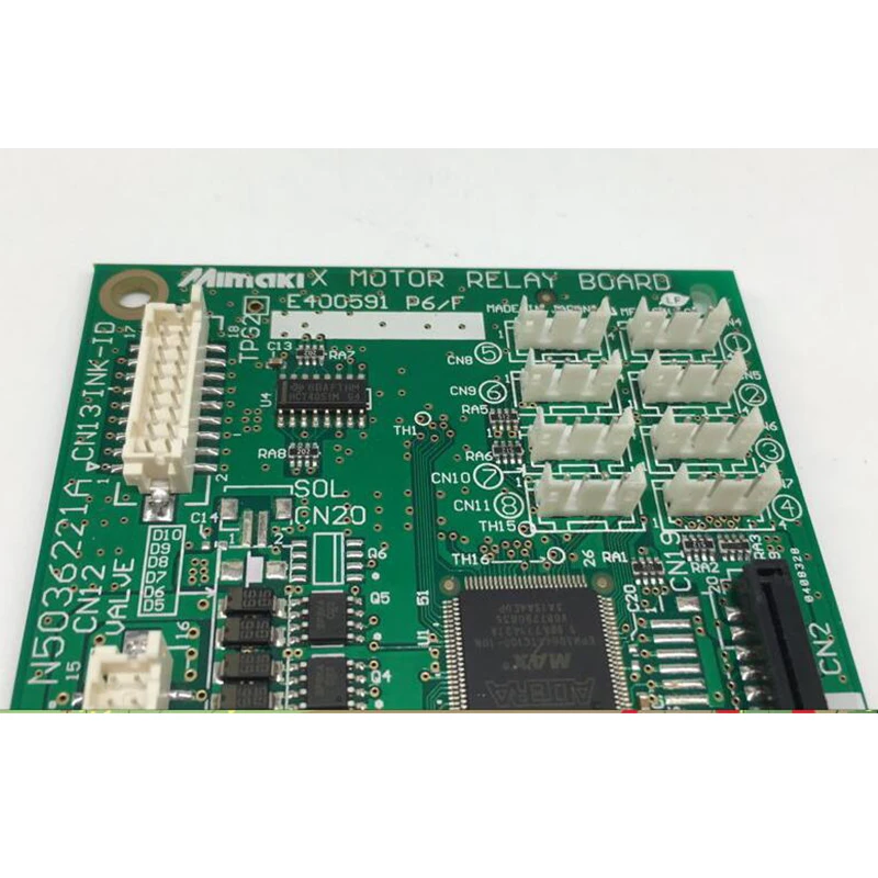 Mimaki-CJV30-X-Axis-Motor-Relay-board-PCB-Assy-E104856-2