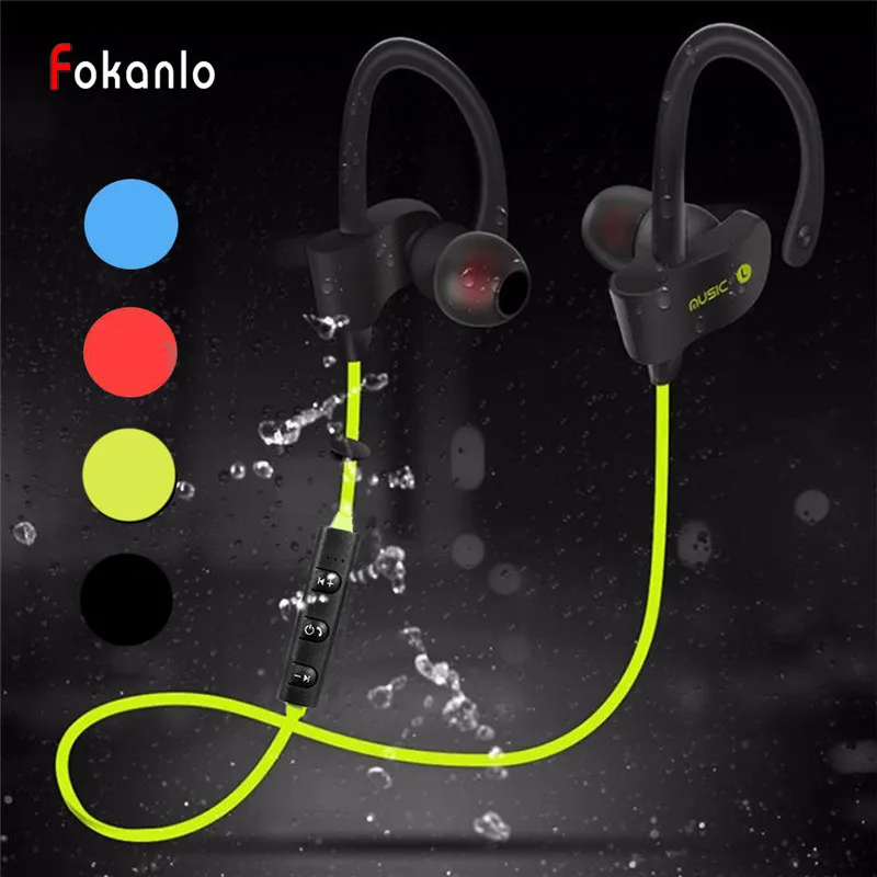 TOP Sale Wireless Binaural bluetooth Earphones AND Microphone SPORT