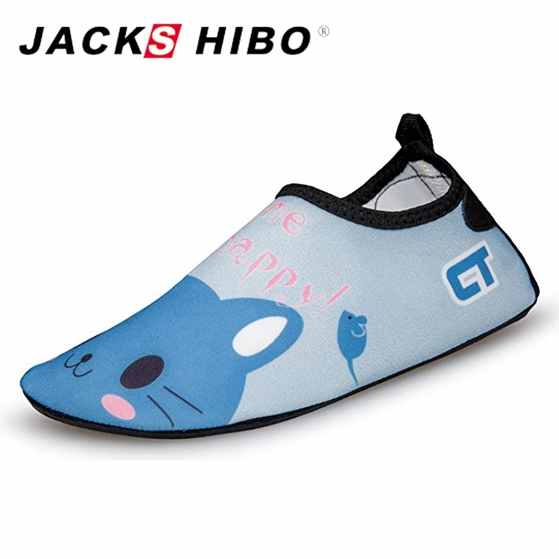 JACKSHIBO Summer Kid Water Shoes Barefoot Footwear Light Weight Kids Quick Drying Aqua Shoes For Child Beach Pool Cartoon Shoes JACKSHIBO Summer Kid Water Shoes Barefoot Footwear Light Weight Kids Quick Drying Aqua Shoes For Child Beach Pool Cartoon Shoes