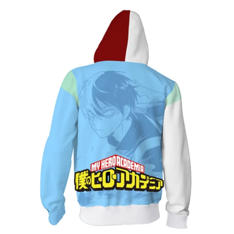 Anime Boku No My Hero Academia Cosplay Hoodies Costumes Bakugou Katsuki Todoroki Shouto Izuku Midoriya Men Spring Jacket Coat (13)