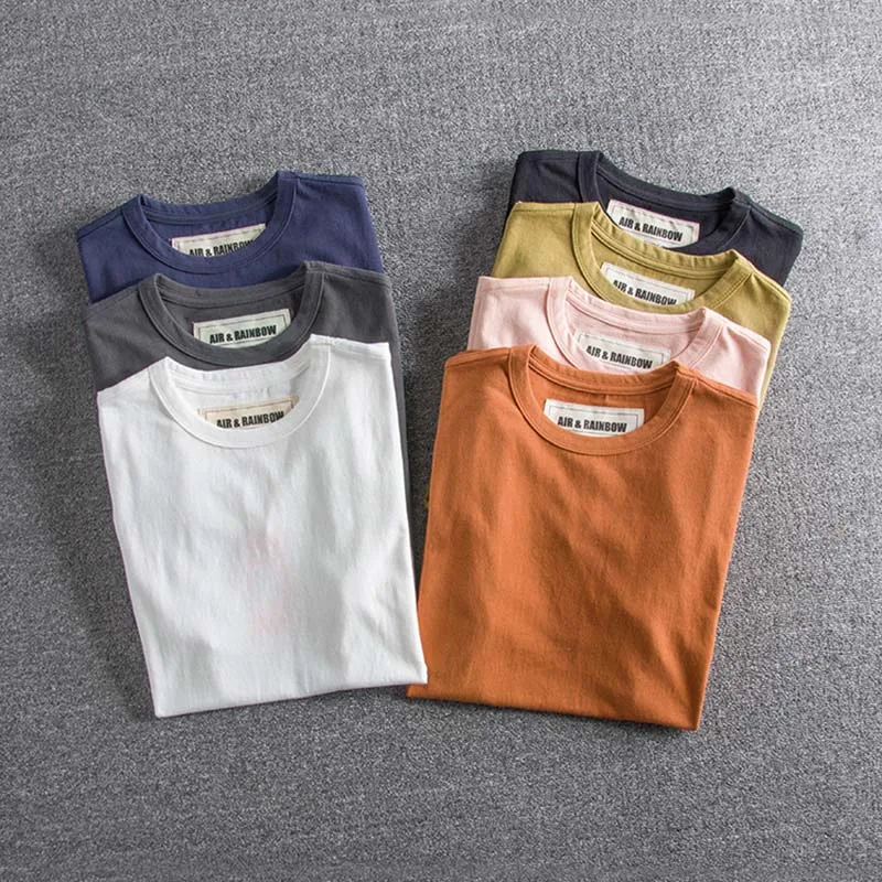 

Short-sleeved T-shirt Men's Summer 2019 New Pure White T-short-sleeve Men's T-shirt and Tops plus size T for promotion wholesale