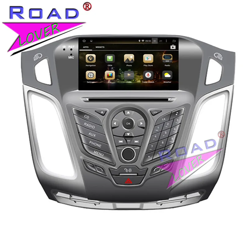 Автомобильный мультимедийный DVD плеер Roadlover Android 8 0 радио для Ford Focus 2012 стерео GPS