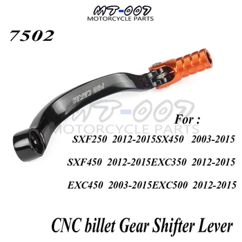 

CNC billet Gear Shifter Shift Lever for SXF250 SX450 SXF450 EXC350 EXC450 EXC500 Motocross Enduro Dirt bike Free shipping