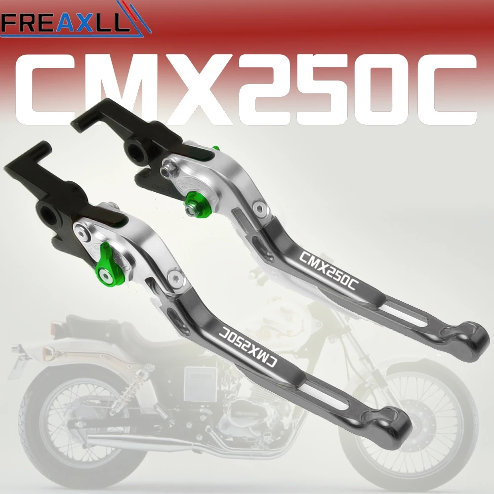 

Motorcycle Aluminum Handle Grips Brake Clutch Levers For Honda REBEL CMX250C 1987 2003 2004 2005 2006 2007 2008 2009 2010 2011