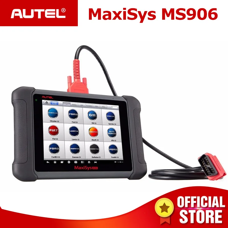 Autel MaxiSys MS906 OBD2 сканер автомобильный диагностический инструмент MS 906 программирование ключей код читателя OEM инструменты ключ кодирования