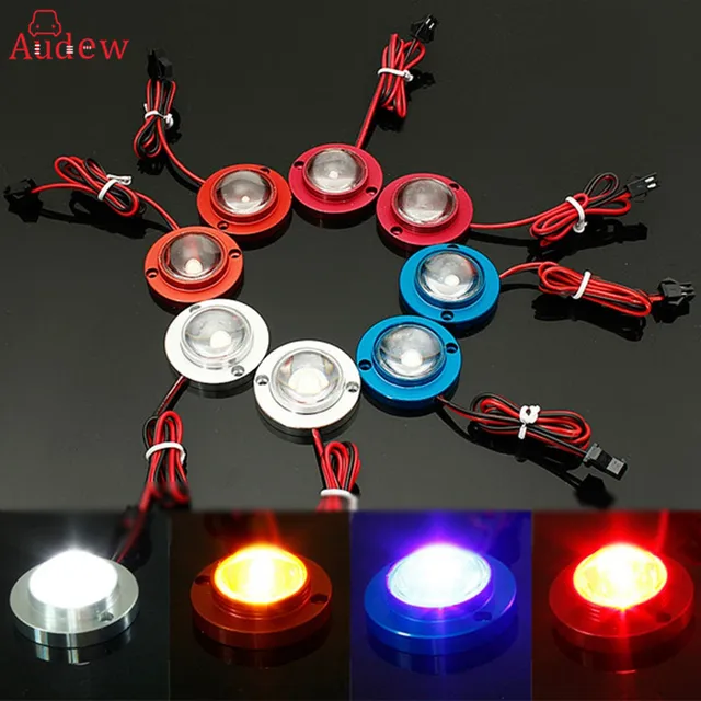 2x Car Motor LED Brake Parking Warning Fog Tail Lights Strobe Flashing