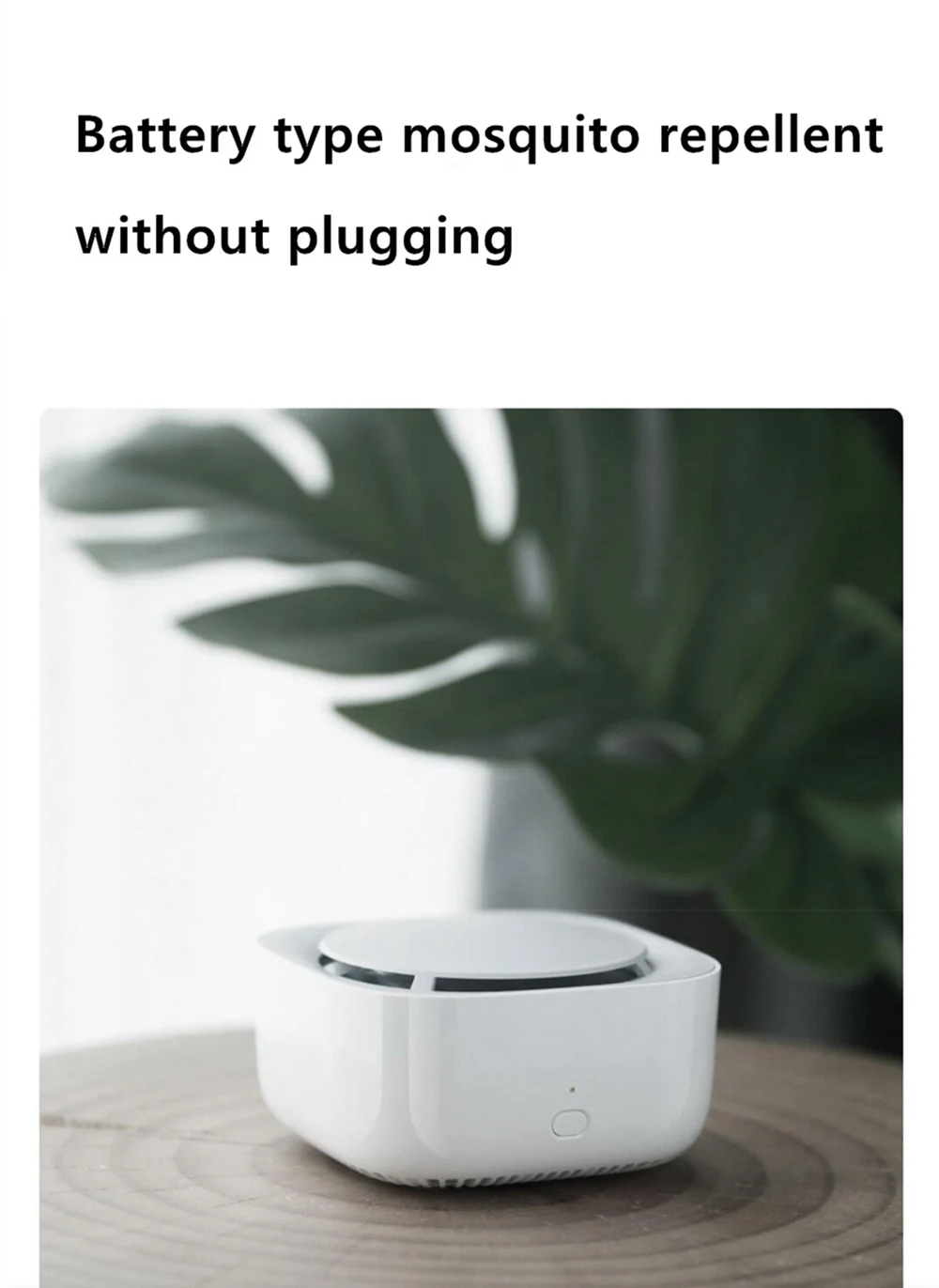 Xiaomi Mijia mosquito killer портативный москитный убийца лампа без Нагрева Вентилятор привод со светодиодной подвижной москитной ловушкой