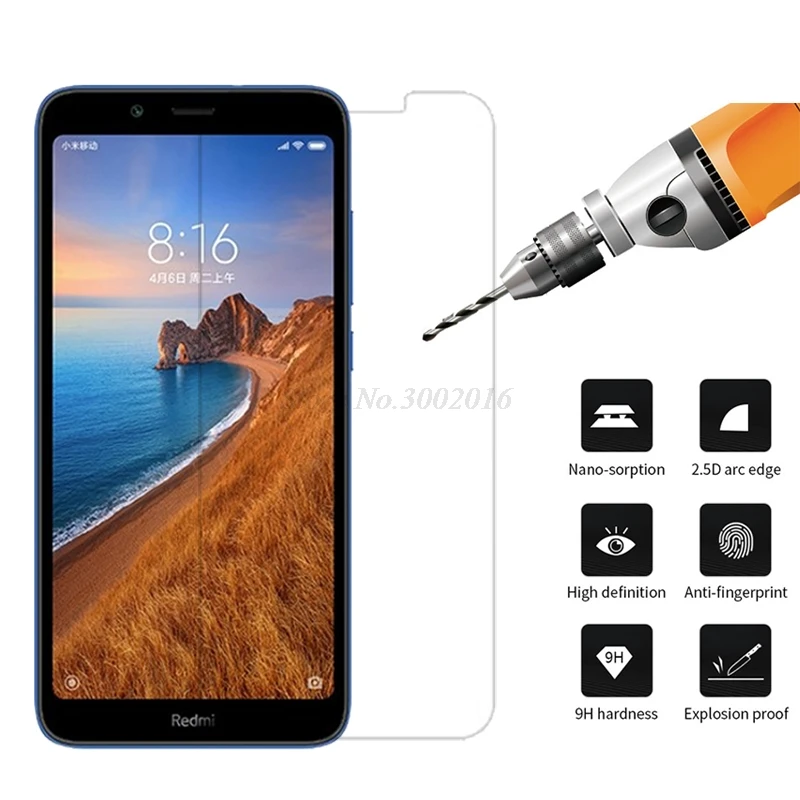 Закаленное стекло для смартфона Xiaomi Mi 9T 2 шт. пленка Redmi Note 7 защиты экрана GO 5 6 7A K20
