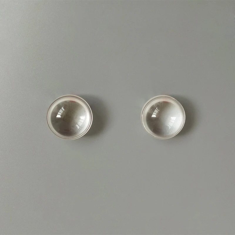 

18mm K9 Optical Glass Focal Length 13mm Double Convex Lens Optics Glass Lenses Optical Element Condensing Lens 2PCS Biconvex