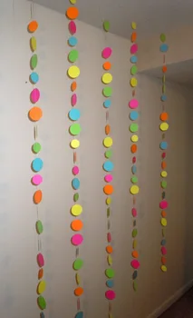 

Boston Terrier Love Paper Garland - Valentine's Day Decor - Choose Your Colors