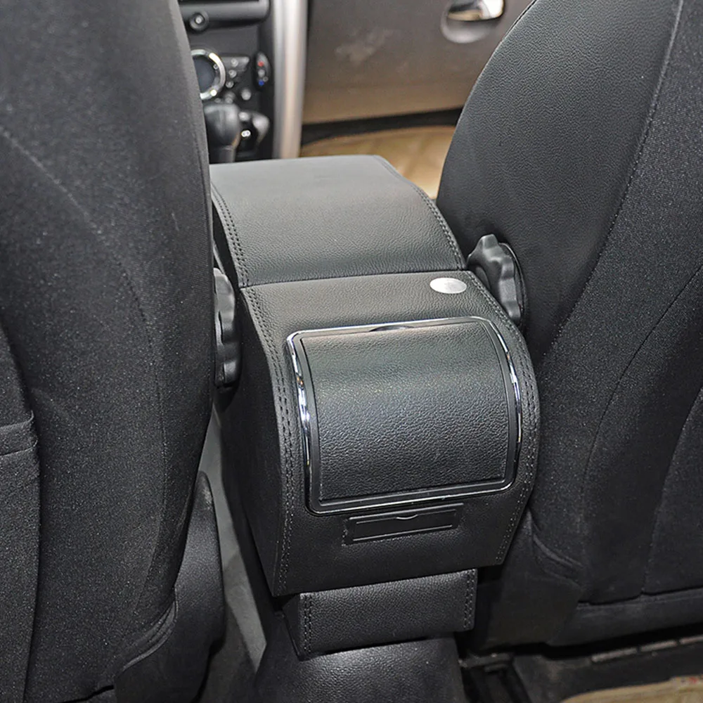 Pu Leather Car Armrests Box Container Central Store Content Box For