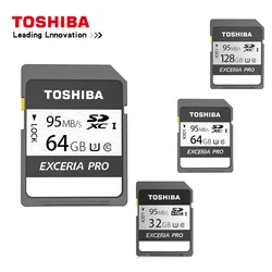 Toshiba – carte SD Micro SLR, 32 go/64 go/128 go, haute vitesse, mémoire Flash, pour appareil photo numérique 4K, SDXC, U3 