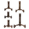 3-7 Inch Tall Wood Display Stand Holder Easels For Plates Photos Tea Tray 5 Size 1