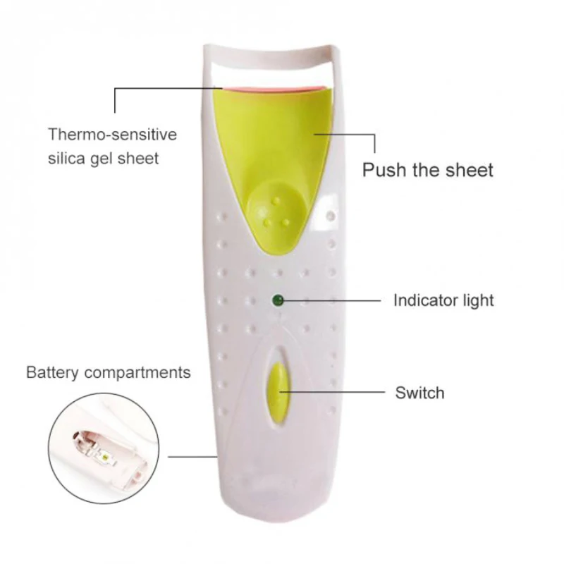 Электрические щипцы для завивки ресниц с подогревом, интеллектуальный контроль температуры, ресницы для глаз, длительные ресницы для завивки для макияжа, косметические инструменты