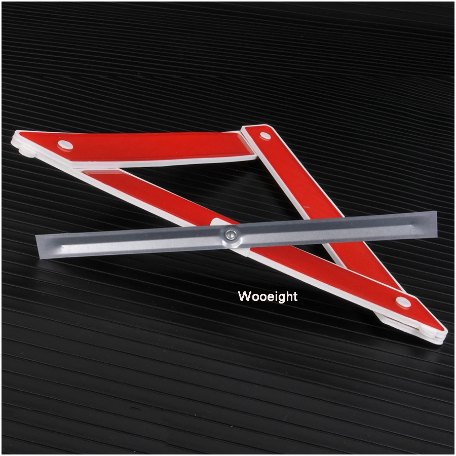 1Pc Emergency Hazard Sign Car Triangle Warning Sign Auto Breakdown Parking Triangle With Box Aircraft Road Reflector Stop (5)