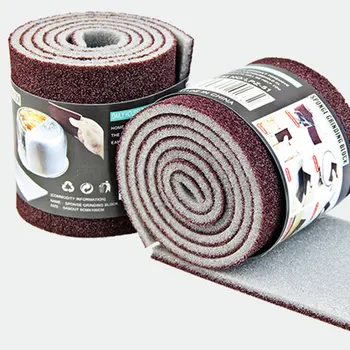 

One Roll Dish Sponge Eraser Towel Emery Sponges Office Bathroom Kitchen Accessories Dish Cleaner Brush 9cmx100cm