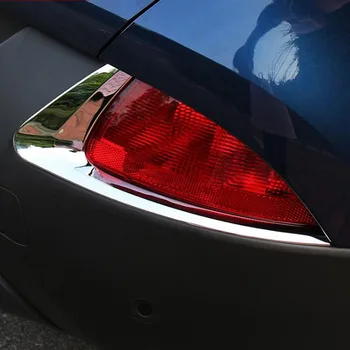 

For Renault Kadjar 2016 2017 2018 Car Exterior Rear Fog Light Lamp Bezel Strips Trim Styling Cover Frame Auto Parts Accessories