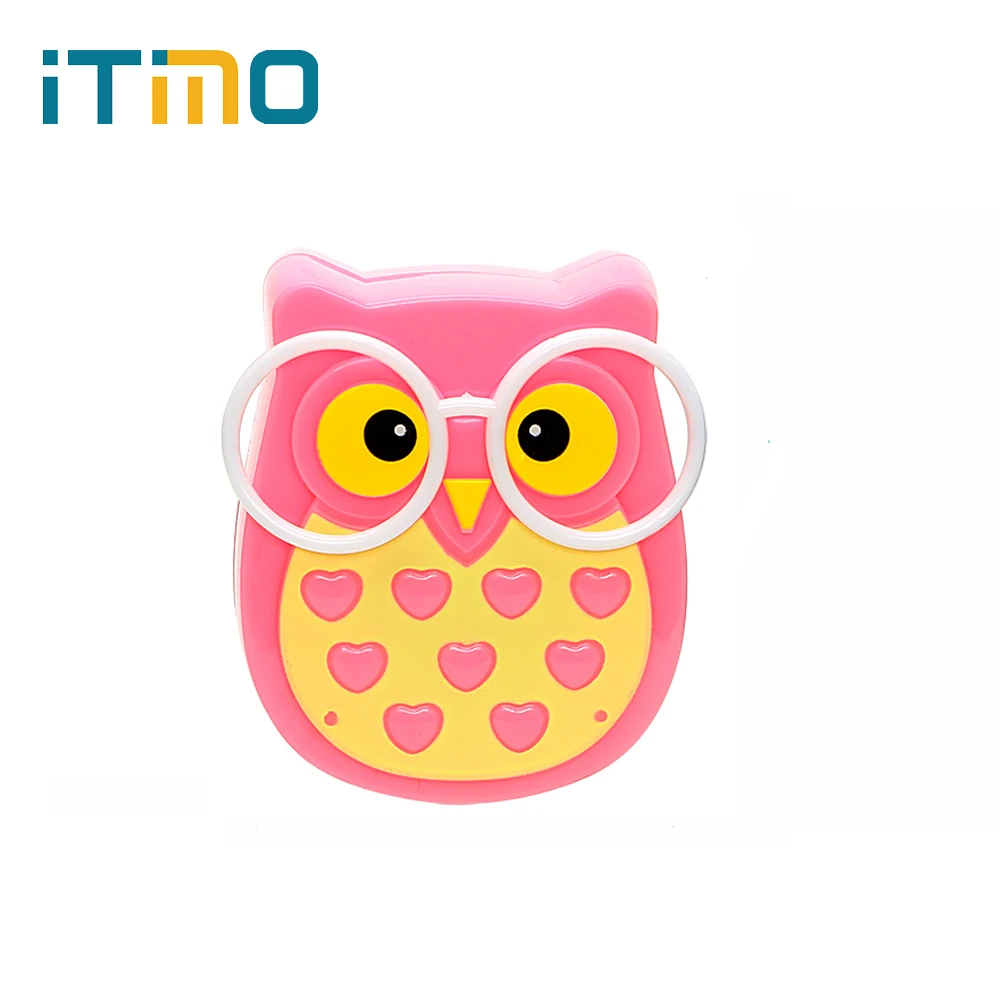 

iTimo Owl LED Night Light EU Plug Socket Lamp Auto Light Control Sensor Lamp Indoor Lighting Soft Cute Kawaii Animal Nightlight
