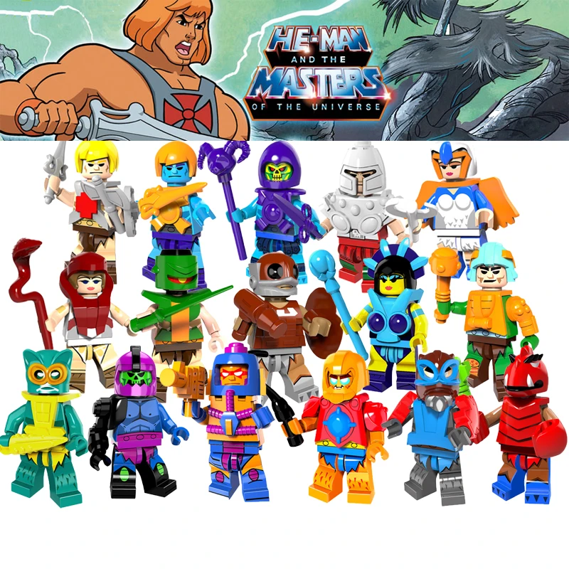 he man lego set