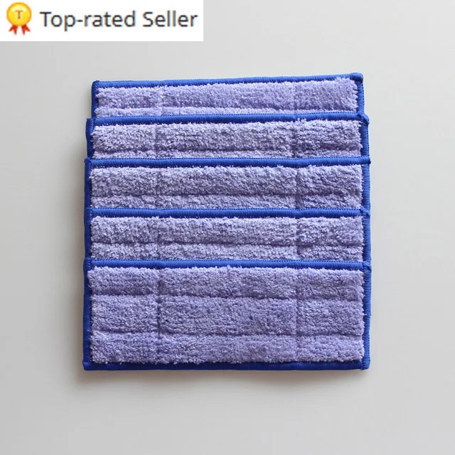 

Microfiber 5pcs/lot Washable wet sweeping Pad mopping pads for iRobot Braava Jet 240 Free Post