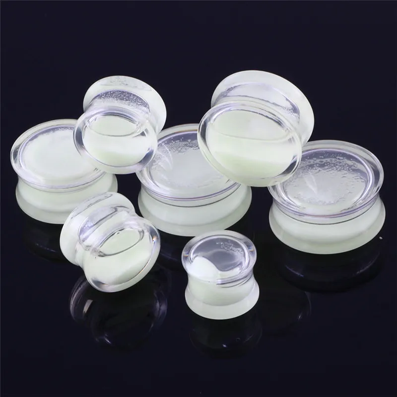 Luminous Ear Tunnels Piercing
