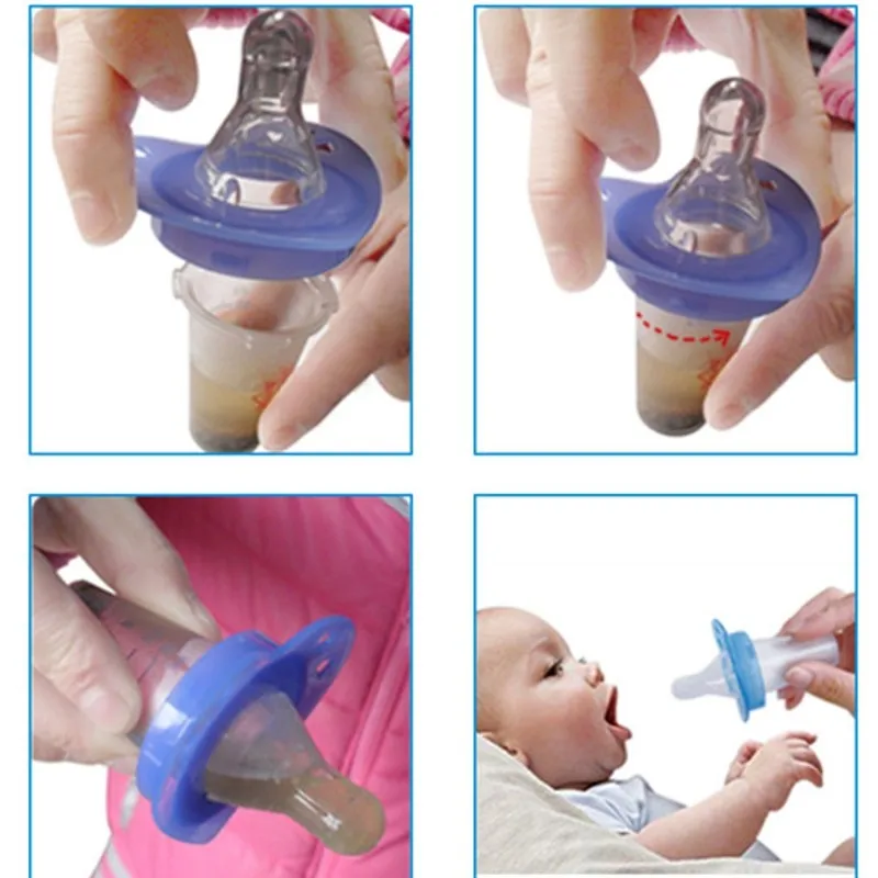 Pacifier Feeding Product Infant Nipple Baby Medicine Feeder Kid Utensils Tool Absorb Health PC Material Safety For Kids Childern