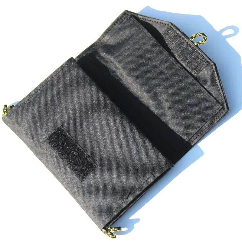 Portable folding 7W Solar Panel 5V USB Output Portable Foldable Power Bank Solar Charger for Smartphone Solar Cells Solar Panel