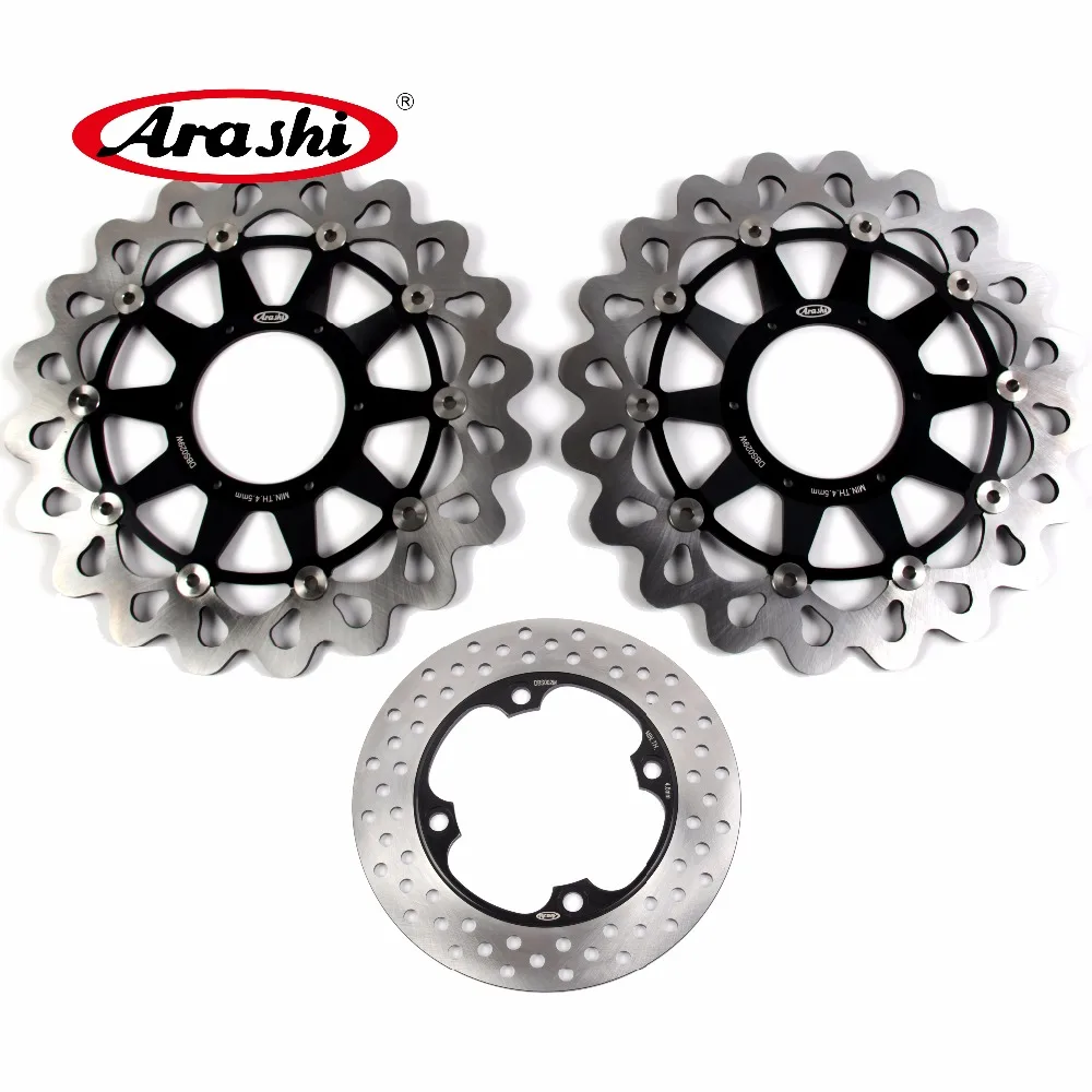 Arashi 1 Set For HONDA CBR1000RR 2006 2007 CBR 1000 RR Full Floating Front Brake disk Rear Disc Rotor CNC Aluminum | Автомобили и