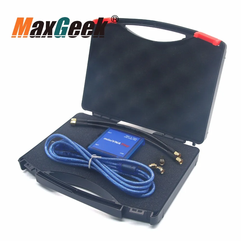 Maxgeek VNA 1M 3GHz Векторный сетевой анализатор набор miniVNA Tiny VHF/UHF/NFC/RFID RF антенный