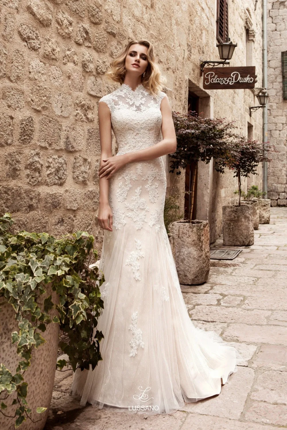 Потрясающие Красивая Русалка vestido де casamento Свадебные Платья 2017 Vintage Кружева Тюль