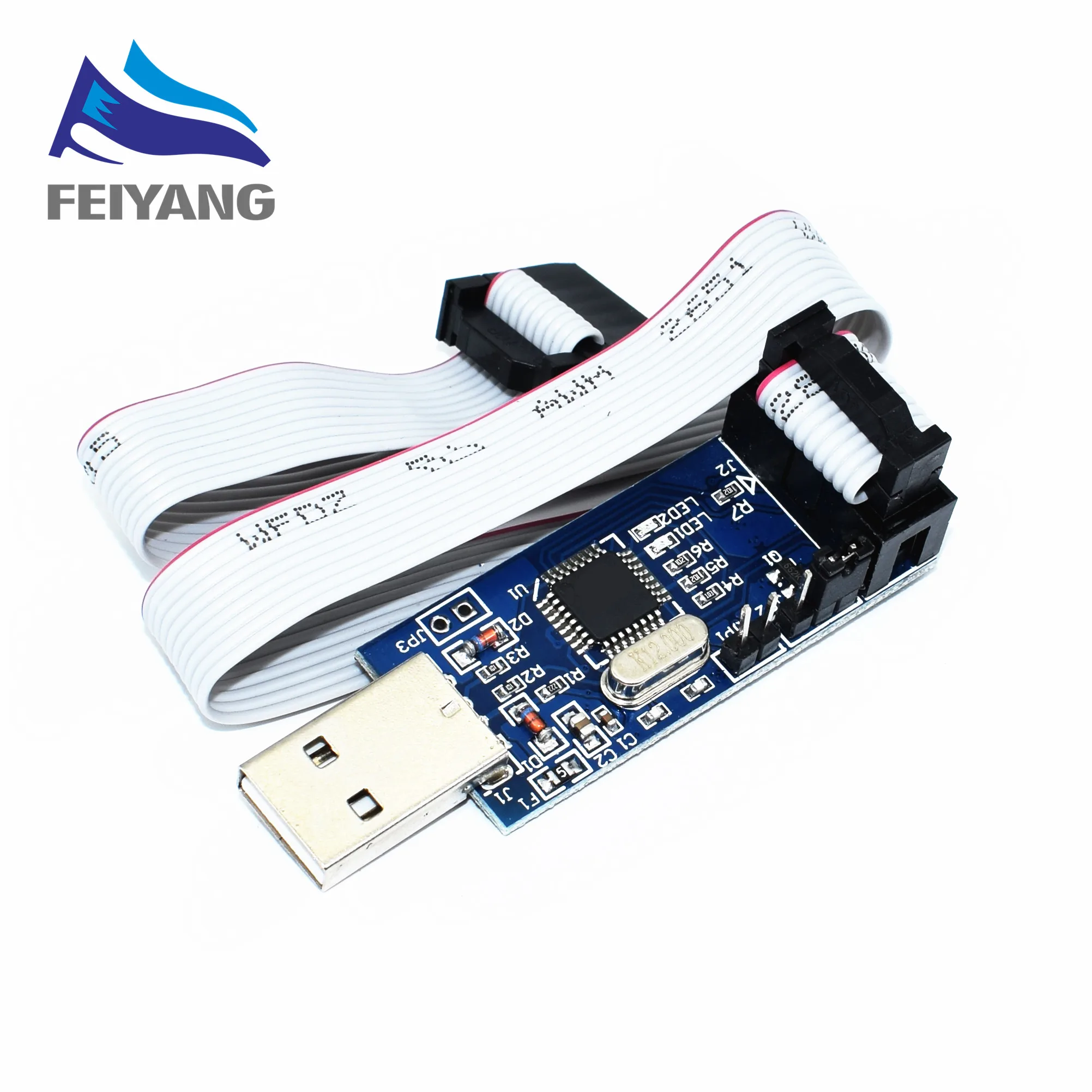 

10pcs SAMIORE ROBOT New USBASP USBISP AVR Programmer USB ISP USB ASP Support Win7 64K