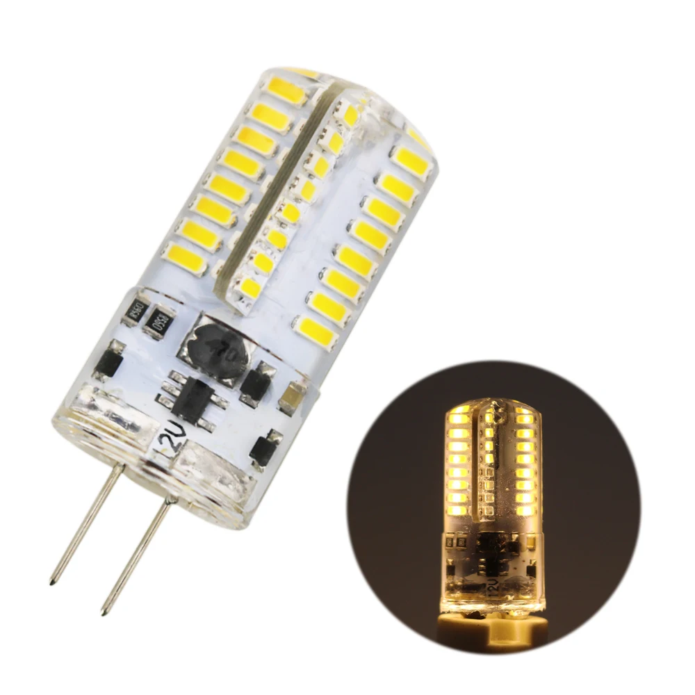 Светодиодсветодиодный лампа кукуруза SMD3014 6 Вт AC/DC 220 В|Светодиодные лампы и