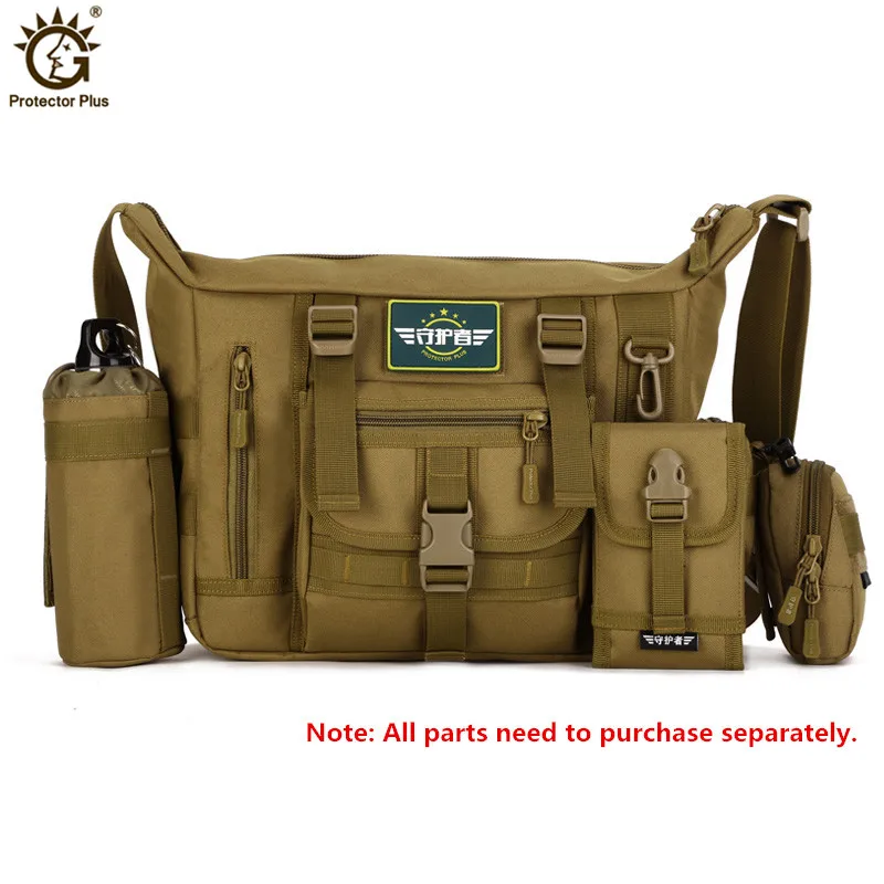 Fashion Men Messenger Bag Military Molle Crossbody Bags Multifunctional Professional Travel Shoulder Bags