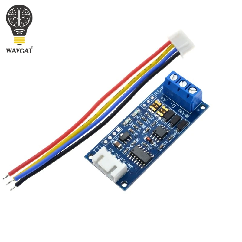 Преобразователь WAVGAT TTL в RS485 3 В/5 0 автоматический фотомодуль для Arduino AVR|ttl to rs485|ttl
