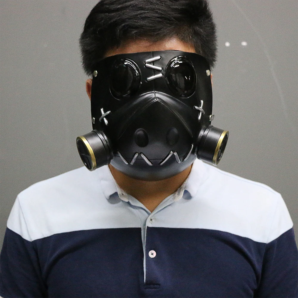 Game OW ROADHOG MAKO RUTLEDGE Masks Latex Breathable Oringal Skin Cosplay Mask Party Prop Gifts Halloween Party (6)