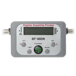 Цифровой спутниковый Finder метр устройство поиска ТВ-сигнала СБ декодер DVB-T2 ЖК-дисплей FTA блюдо Прямая поставка электронные элементы