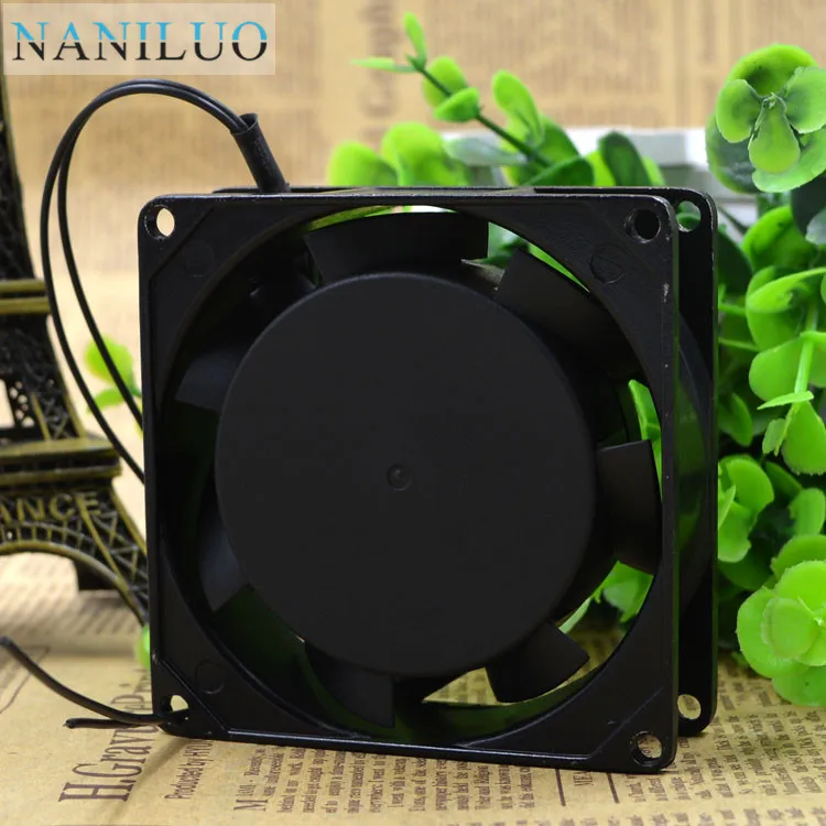 

NANILUO Free Delivery. SA2B8025M double ball 220 v 8 cm cooling fan copper spool flow fan Silent fan